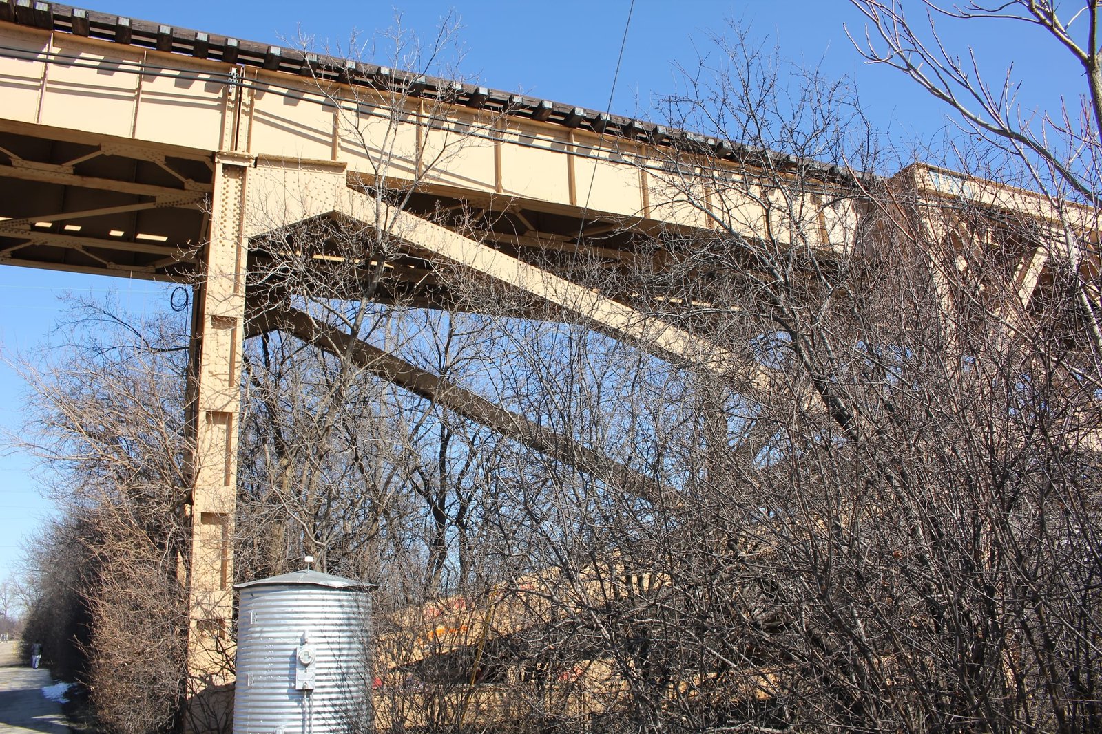 Span #9 and tower
